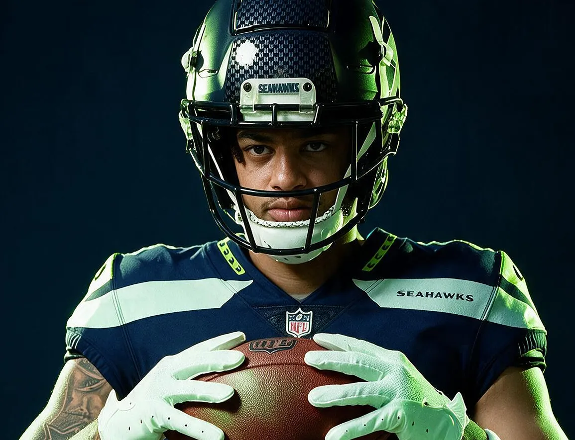SEATTLE SEAHAWKS player portrait