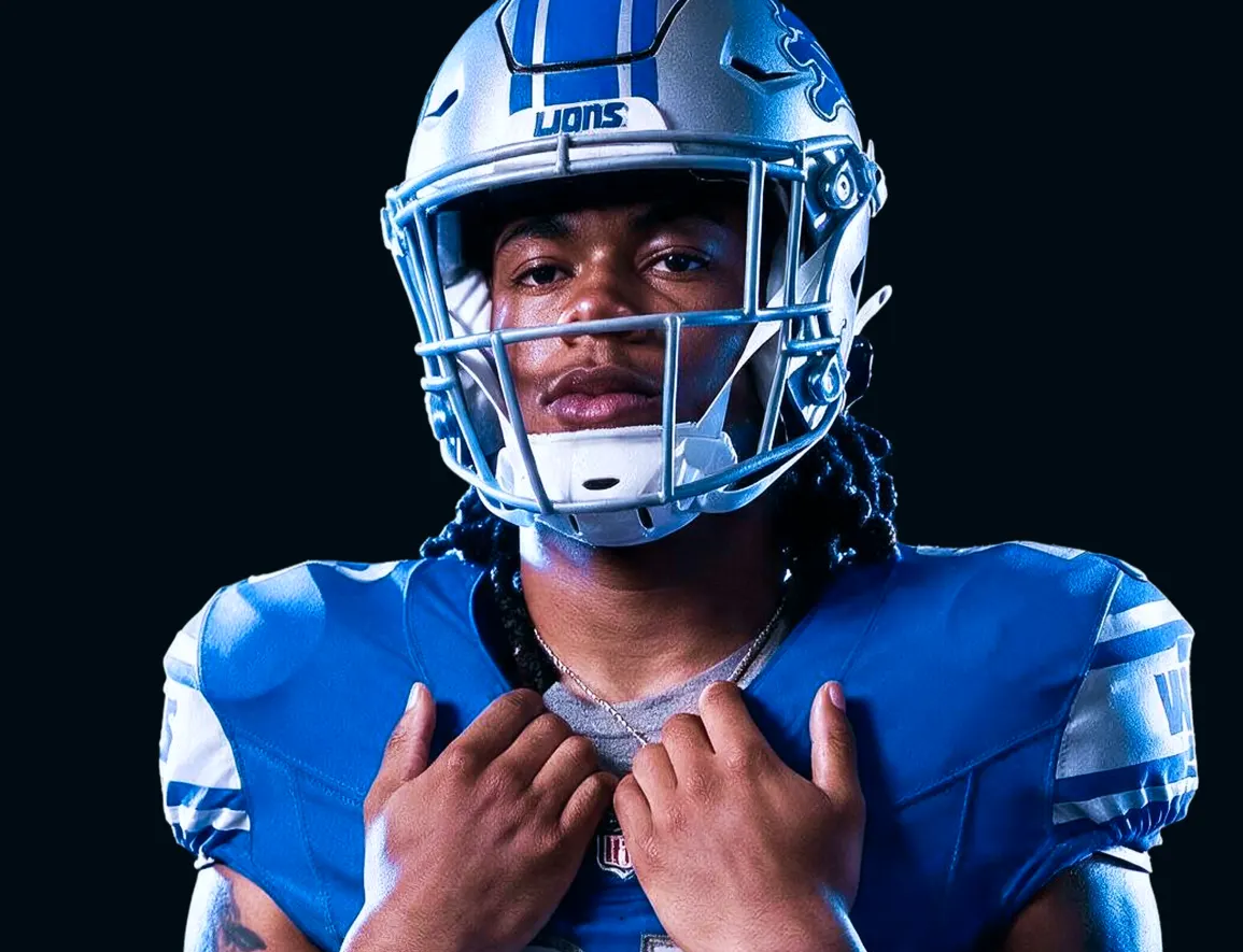 DETROIT LIONS player portrait