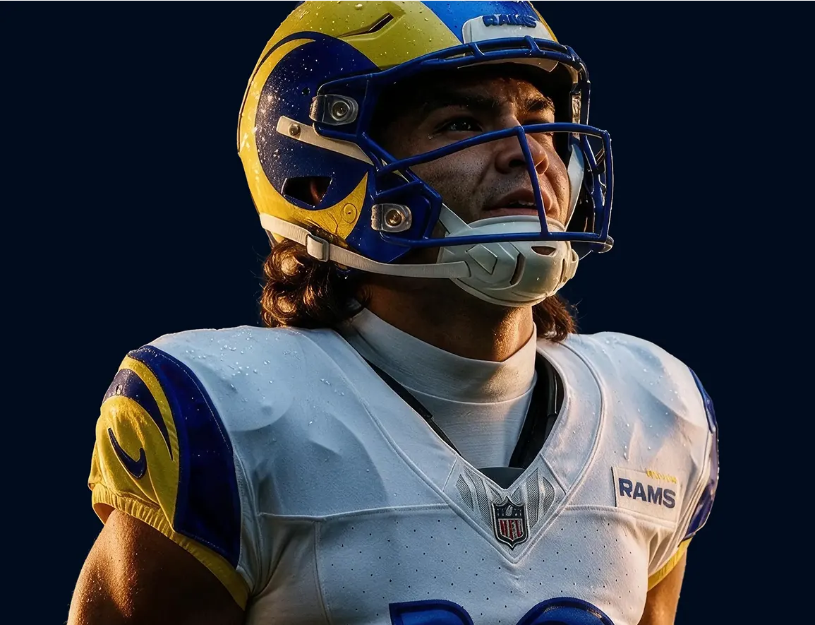 LOS ANGELES RAMS player portrait