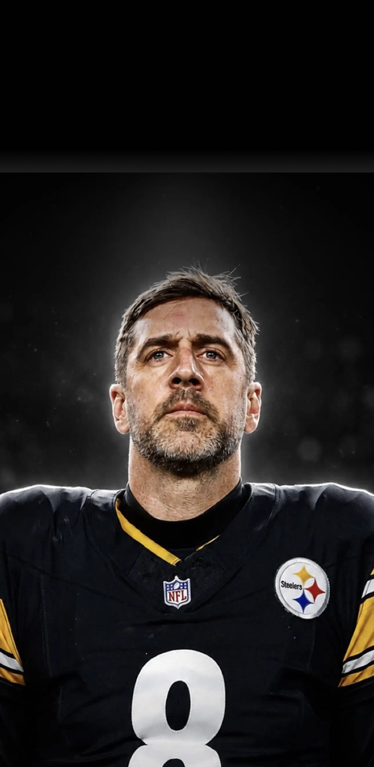 PITTSBURGH STEELERS star player in uniform
