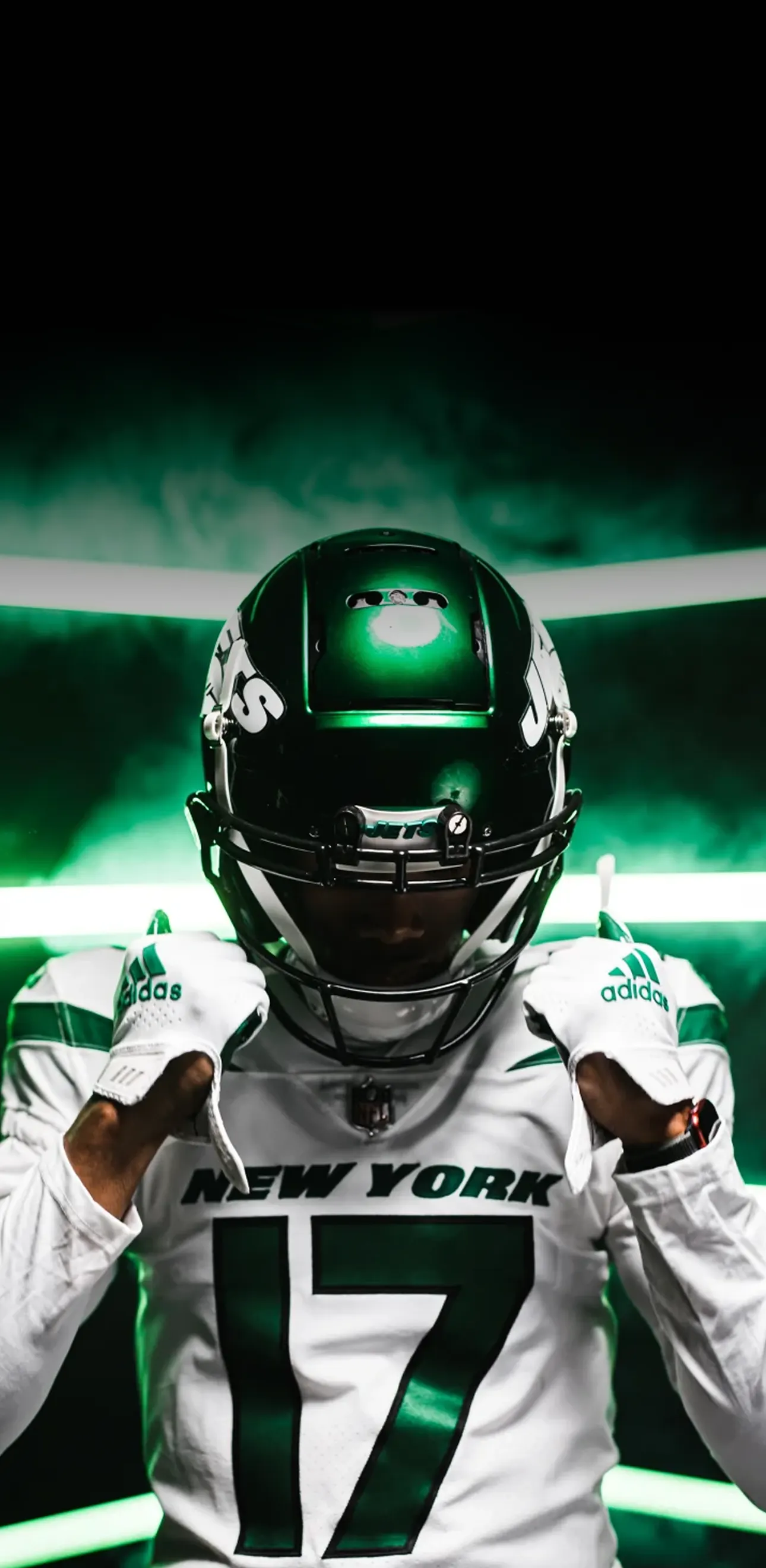 NEW YORK JETS star player in uniform