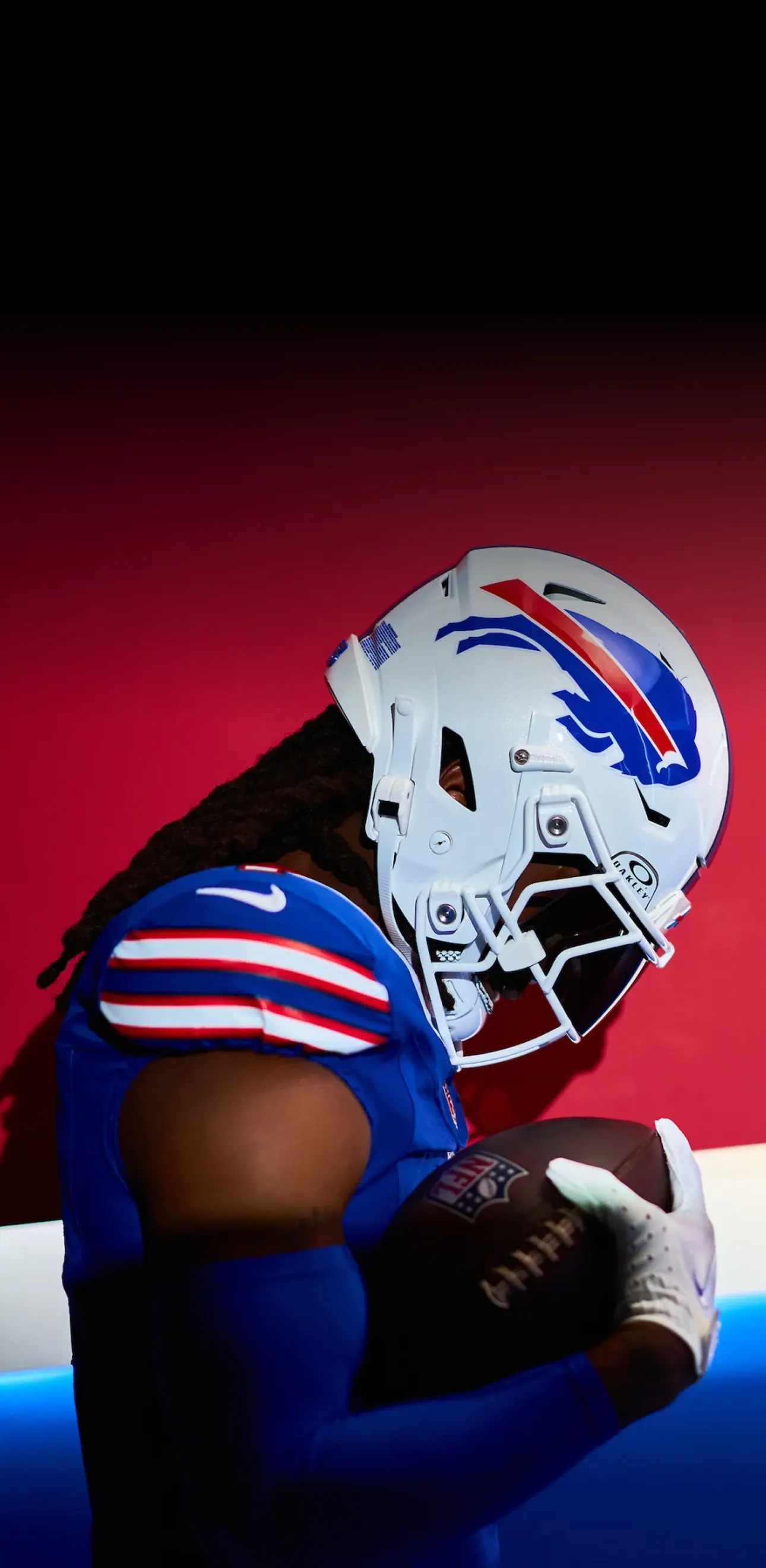 BUFFALO BILLS star player in uniform